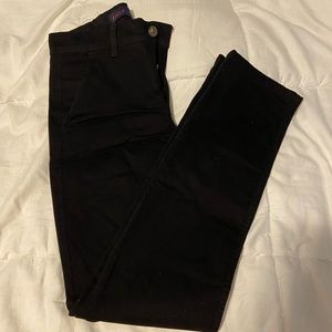 Black Slim Fit Dress-pants/ Khakis
